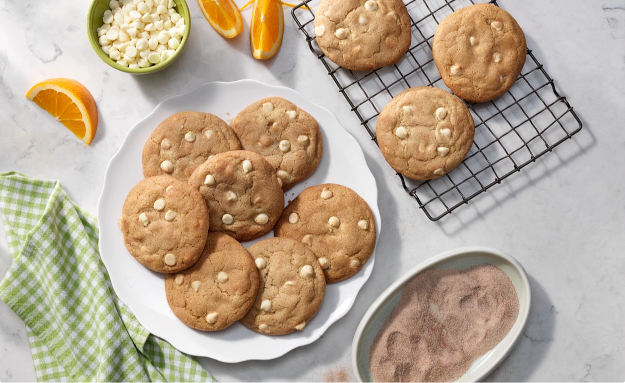 Featured image for “White Chocolate and Orange Snickerdoodles”