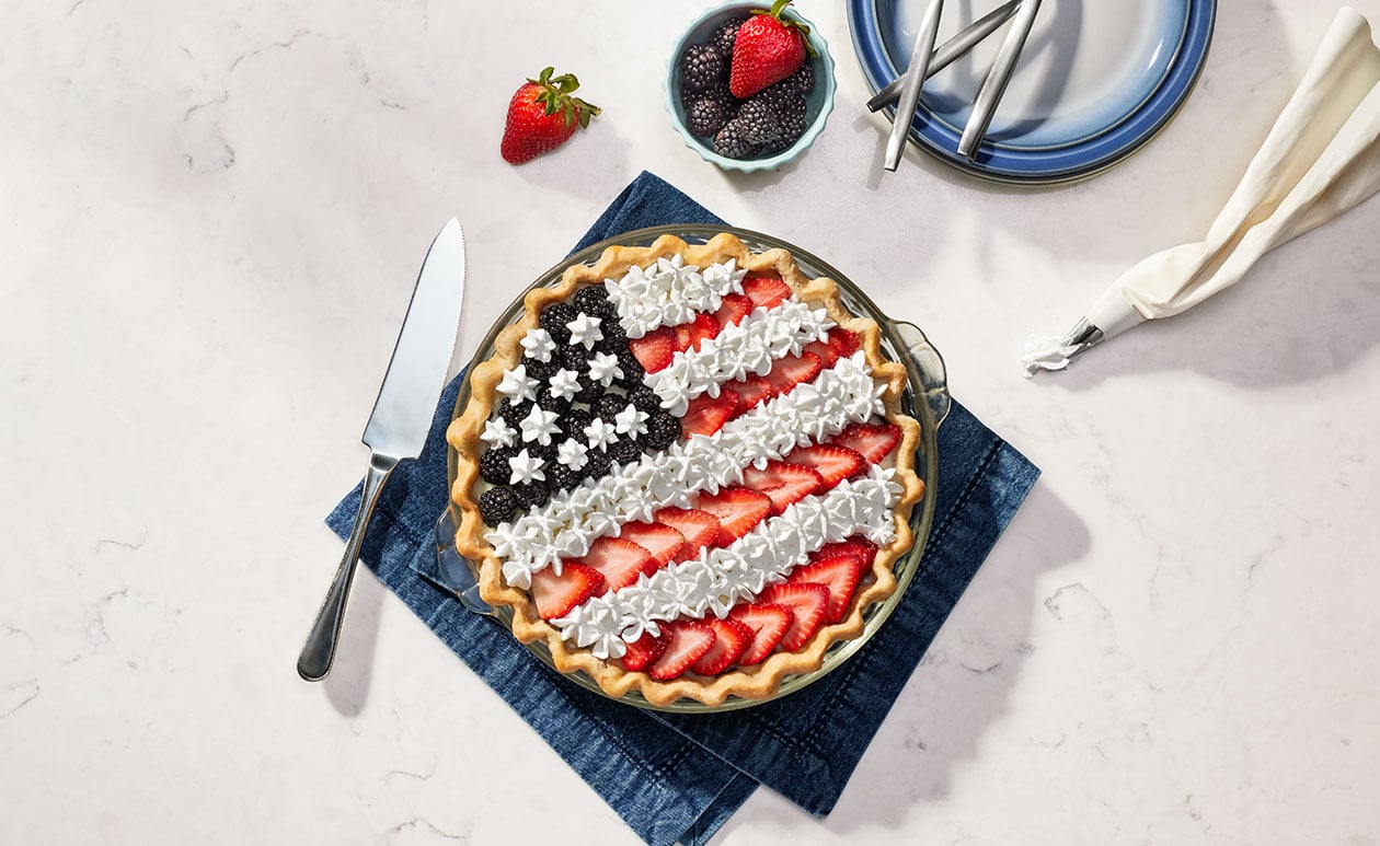 Featured image for “Fourth of July Berry Pie”
