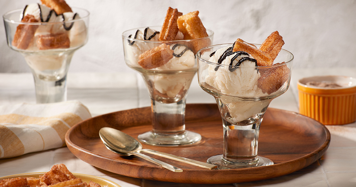 Mini Churro Sundae Pure Wesson Oil