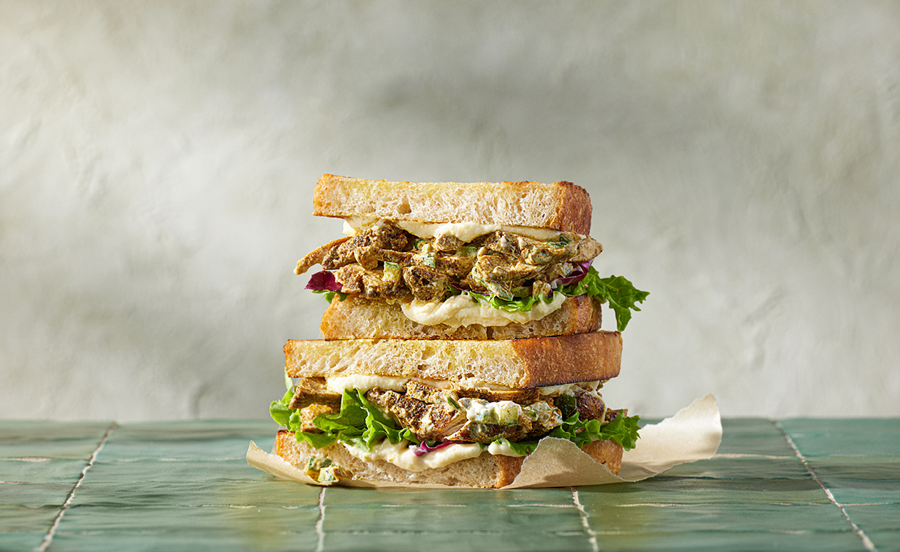 Featured image for “Shawarma Chicken Salad Sandwich”