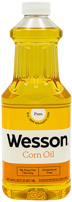 40oz Wesson Corn Oil Bottle