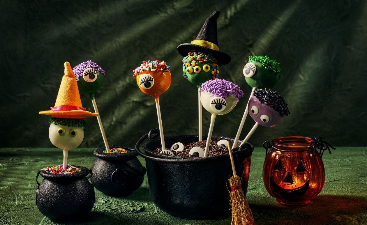 Featured image for “Halloween Monster Cake Pops”