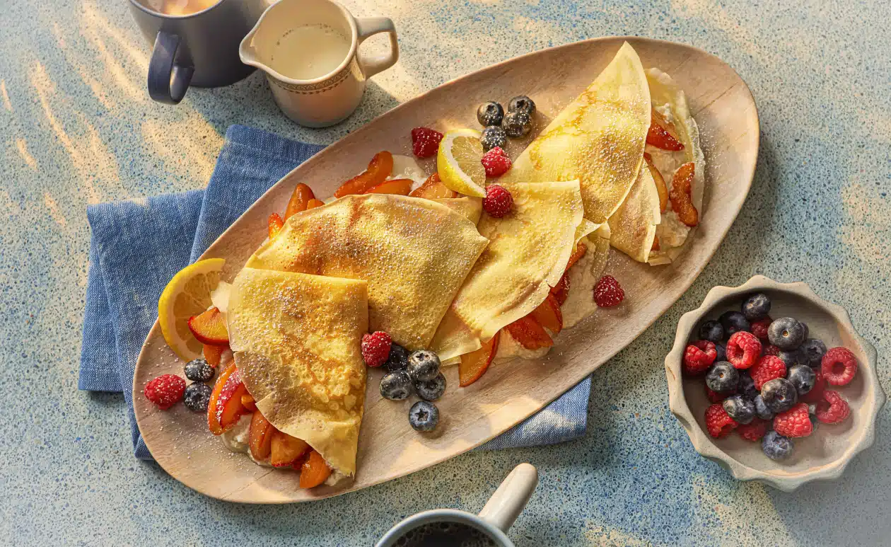 Featured image for “Delightful Lemon Ricotta Crepes”