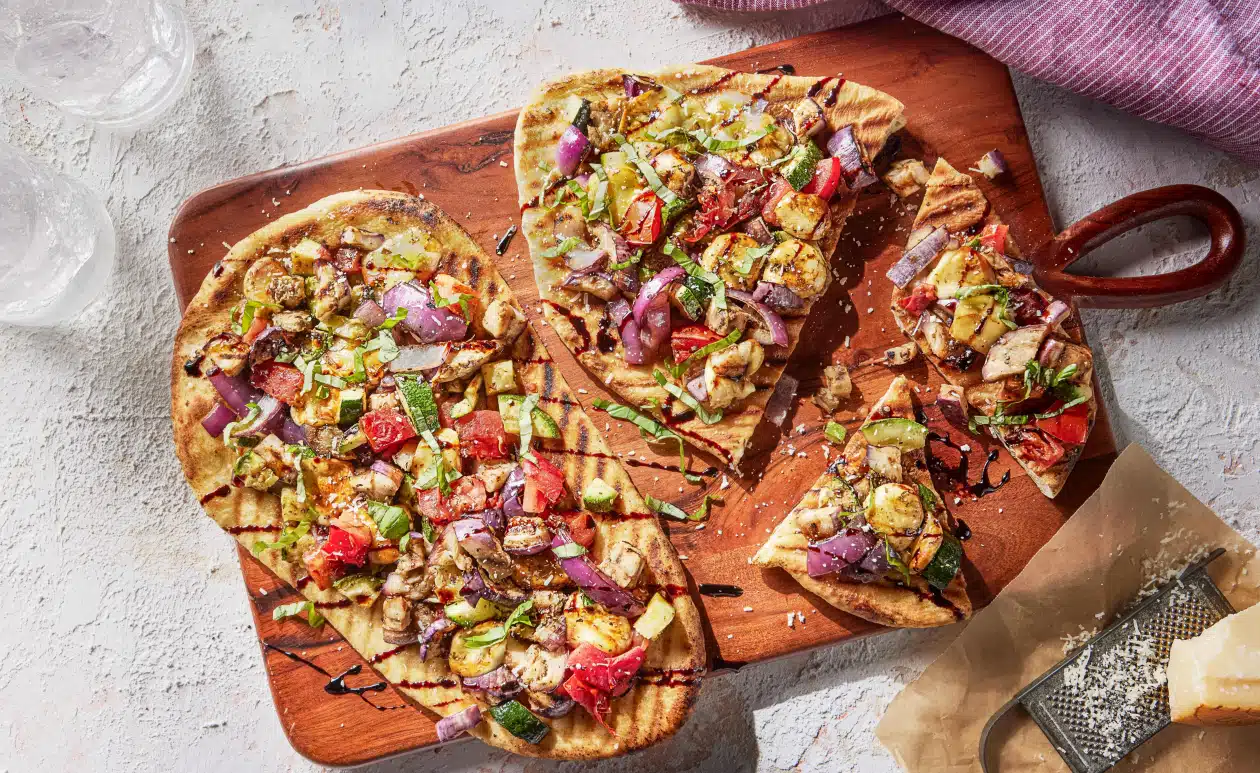 Featured image for “Grilled Ratatouille Flatbread”