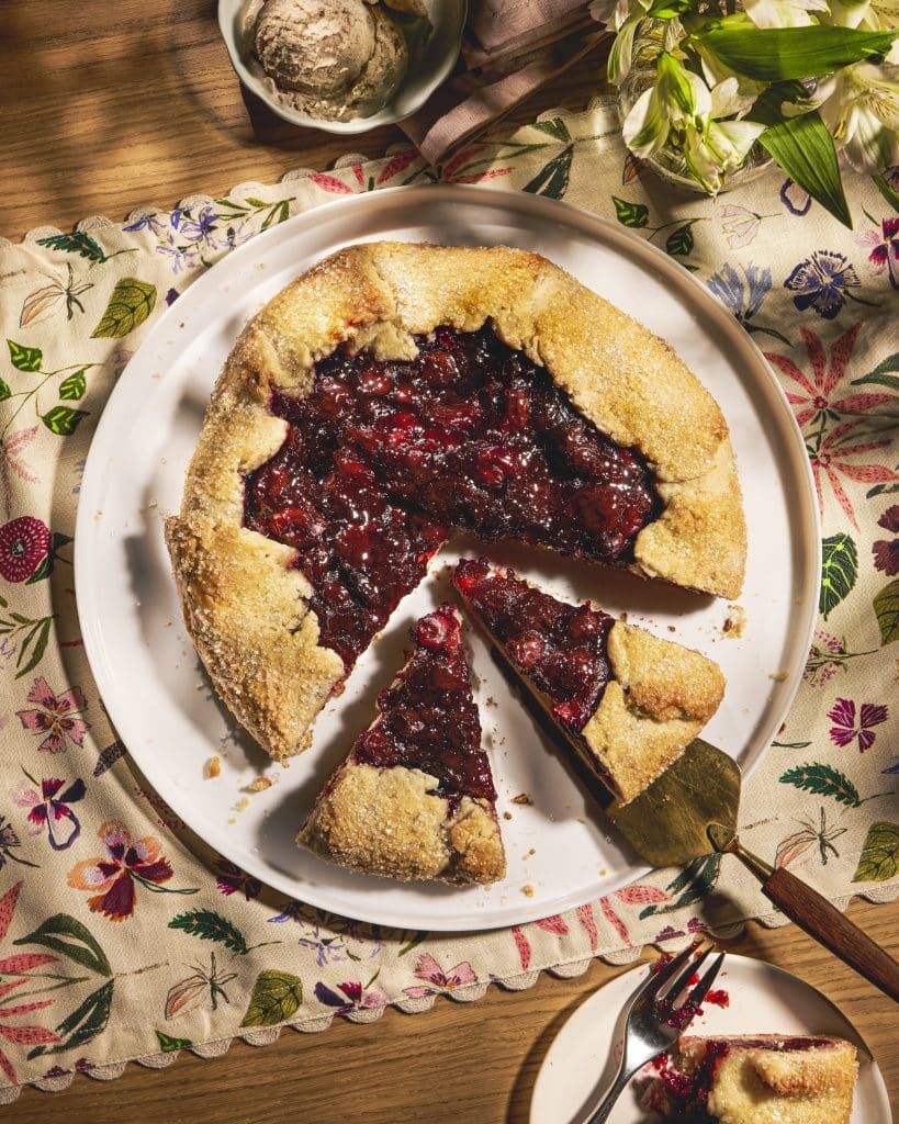 Sour Cherry Galette - Pure Wesson Oil