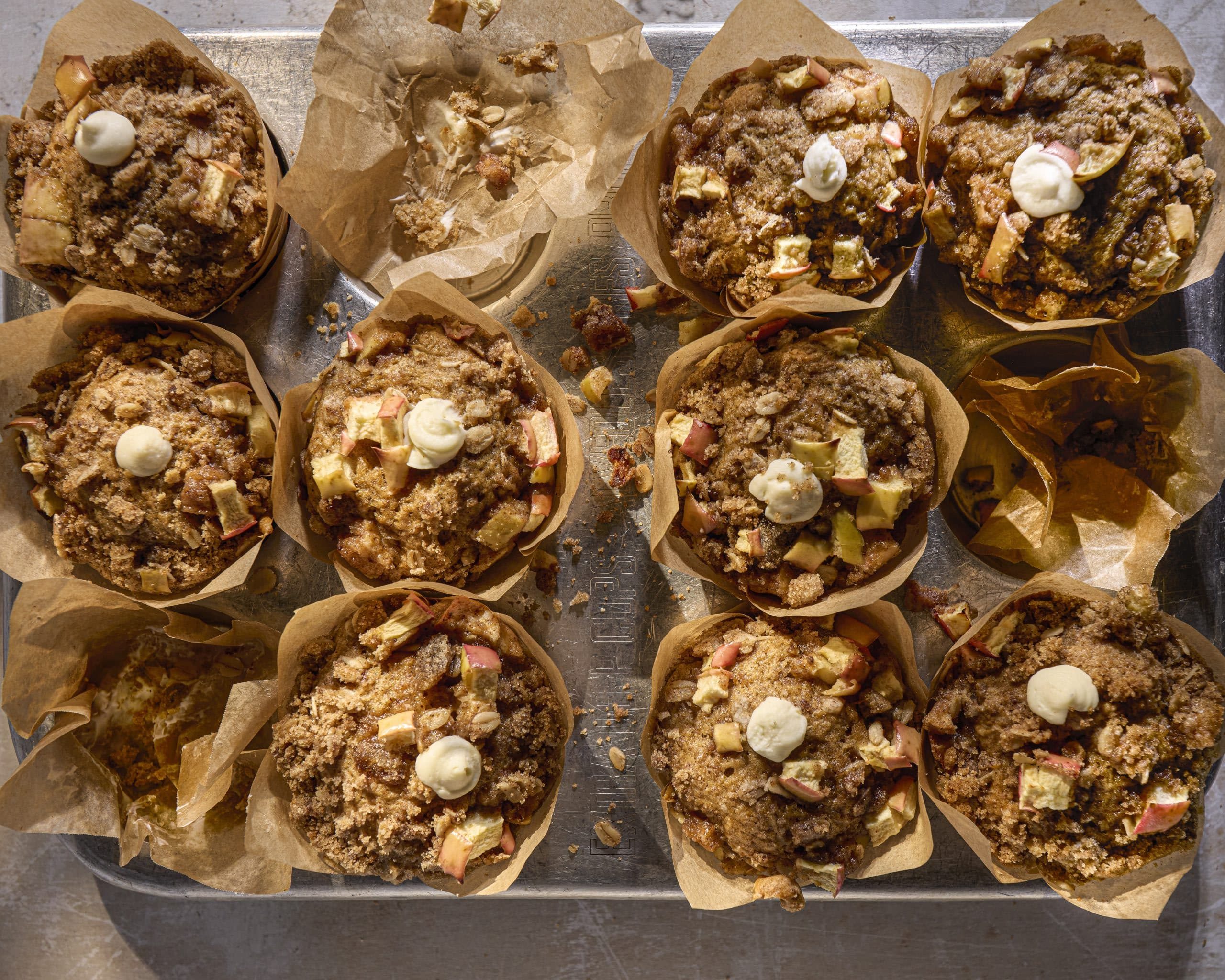 Featured image for “Double Apple Harvest Muffins”