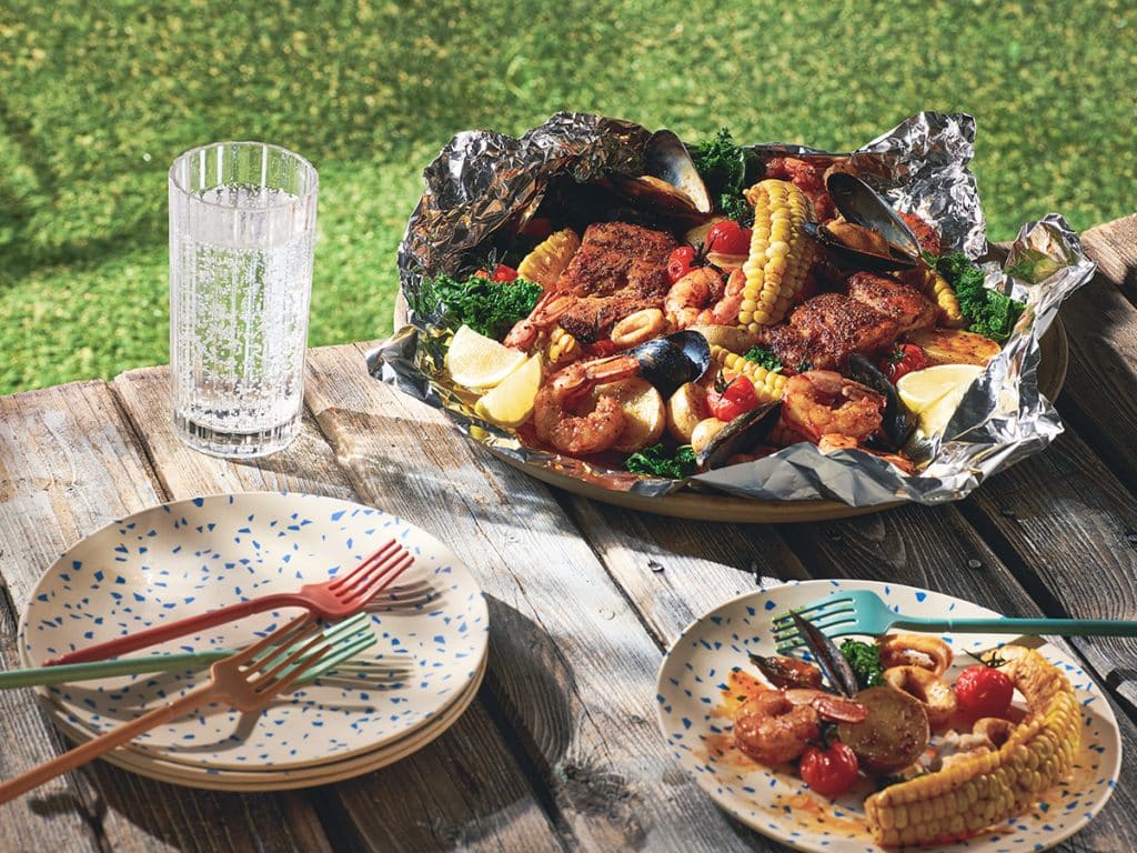 grilled-seafood-foil-packs