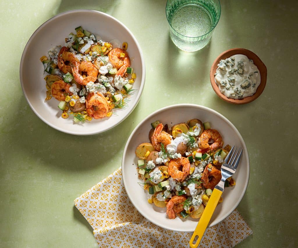 Smoky-shrimp-and-corn-bowl