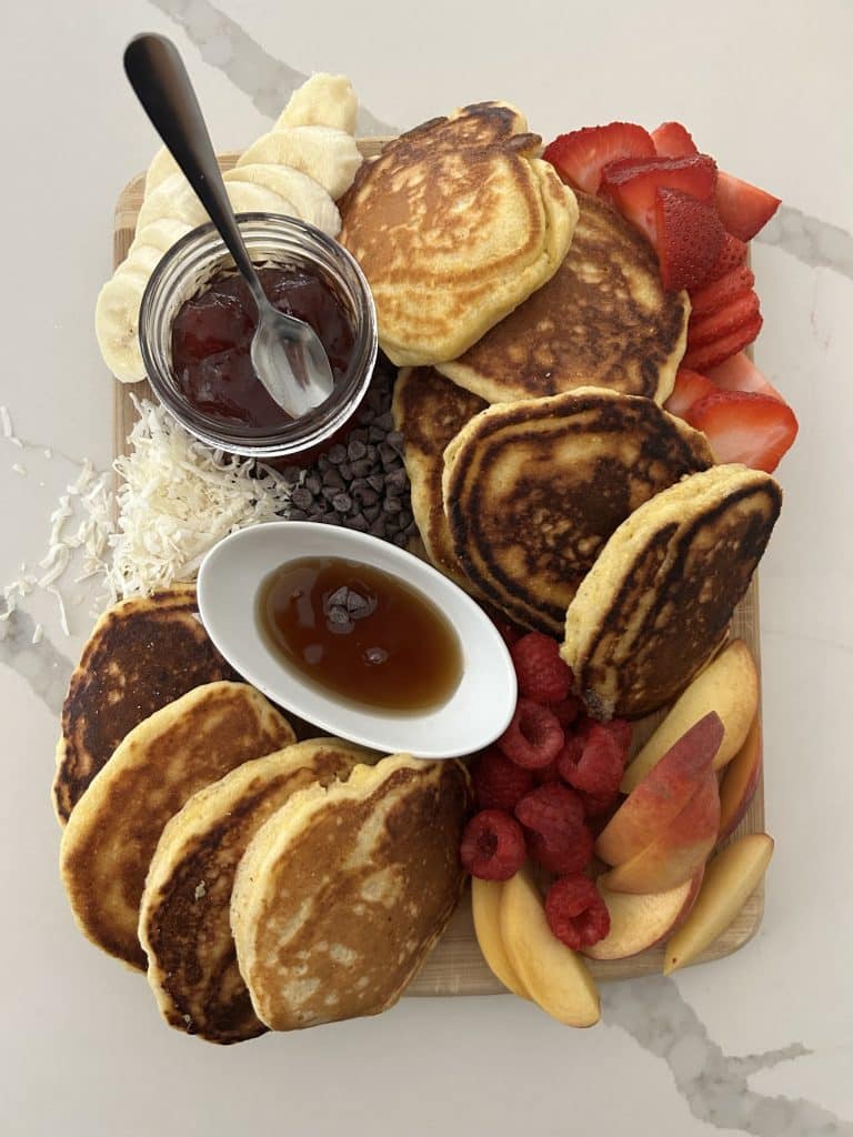 Cornmeal Pancakes - Pure Wesson Oil