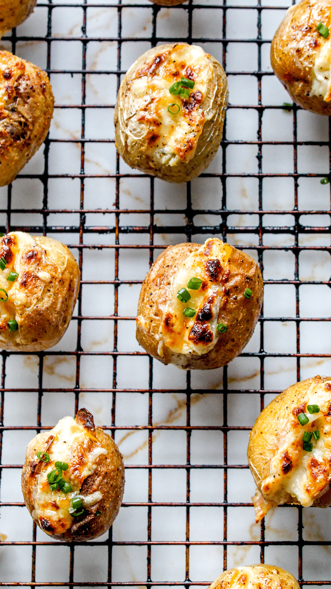 Featured image for “Garlic Confit Mini Baked Potatoes”