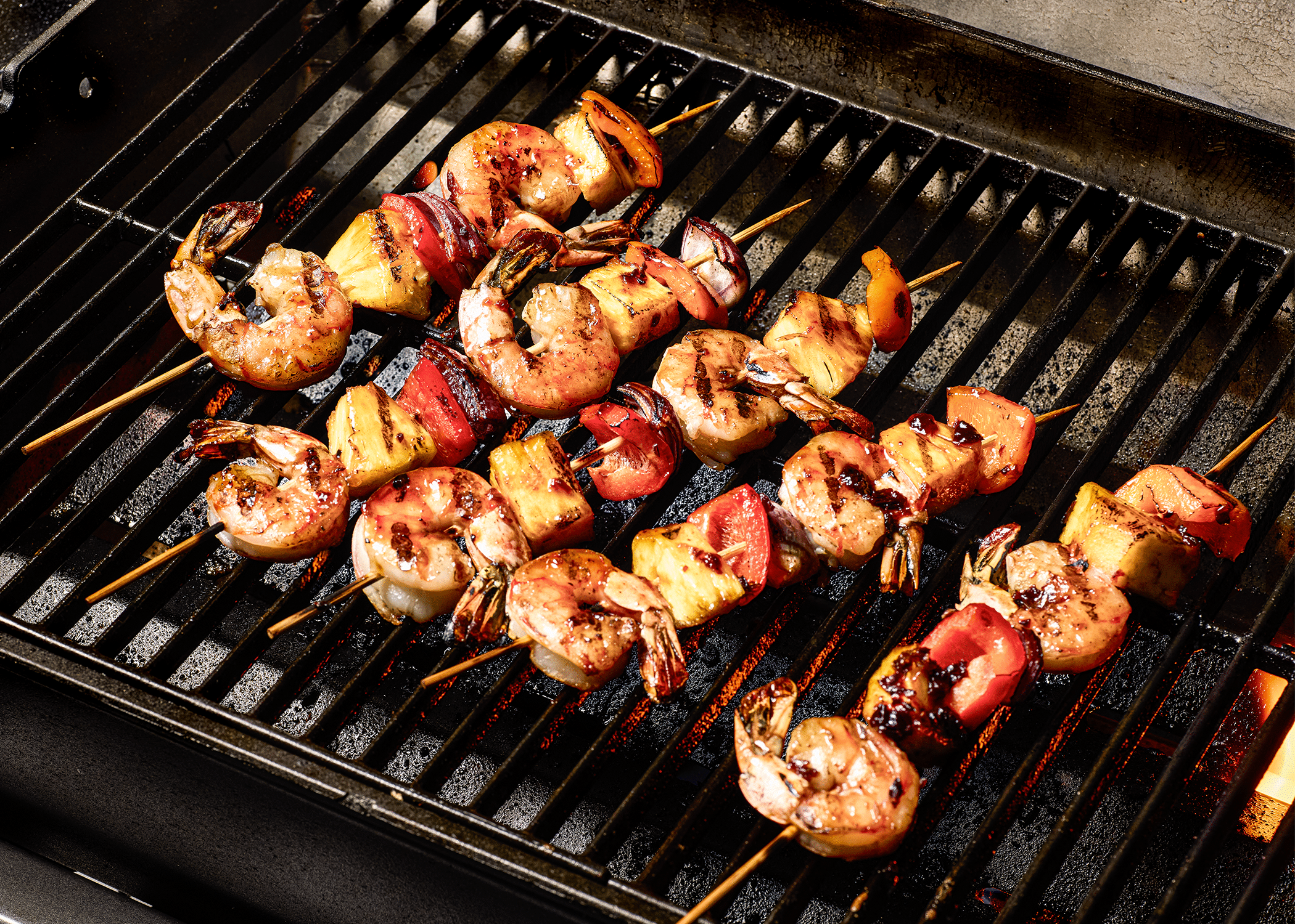 Featured image for “Sweet & Spicy Shrimp Skewers”