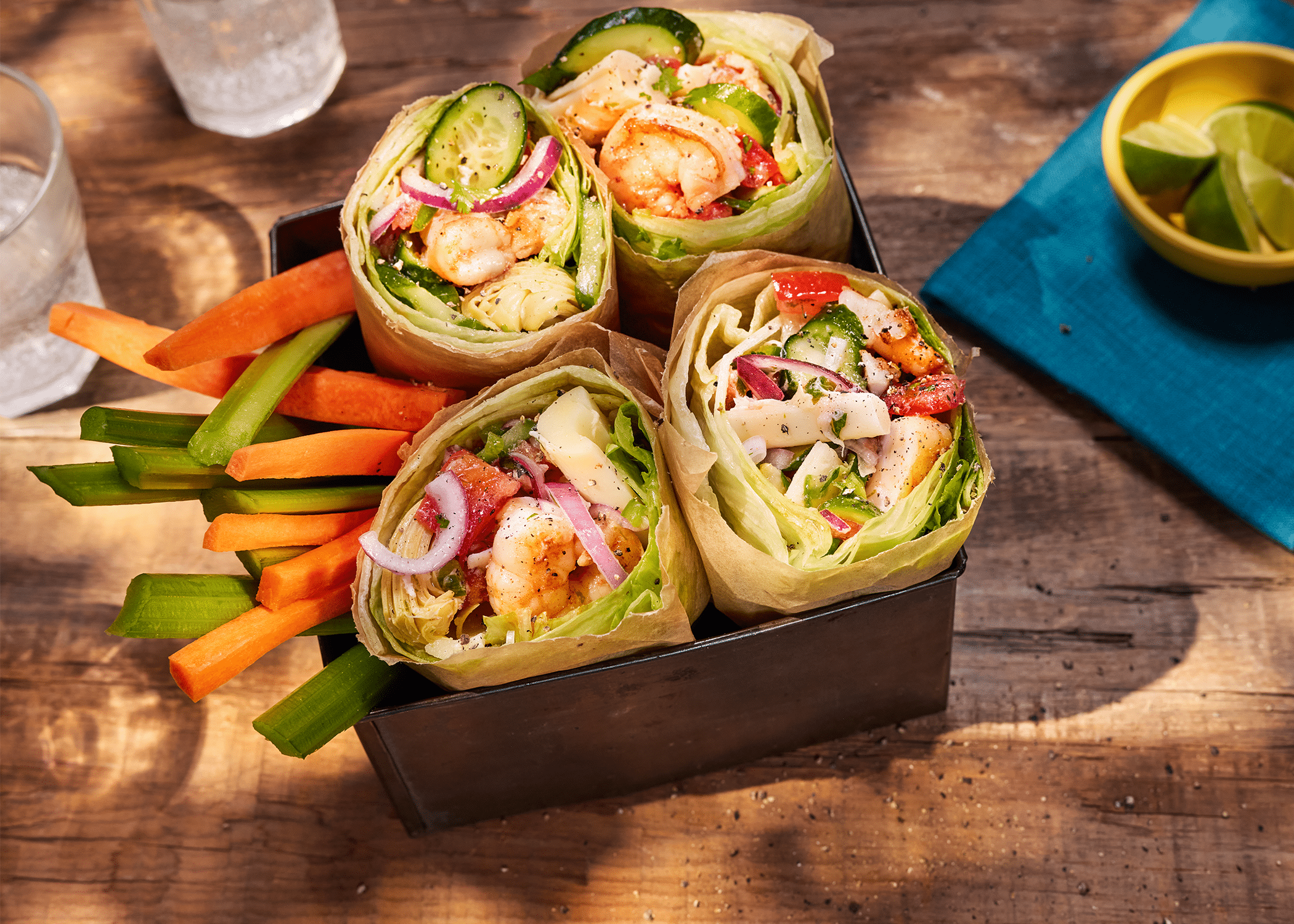Featured image for “Shrimp Ceviche Lettuce Wraps”