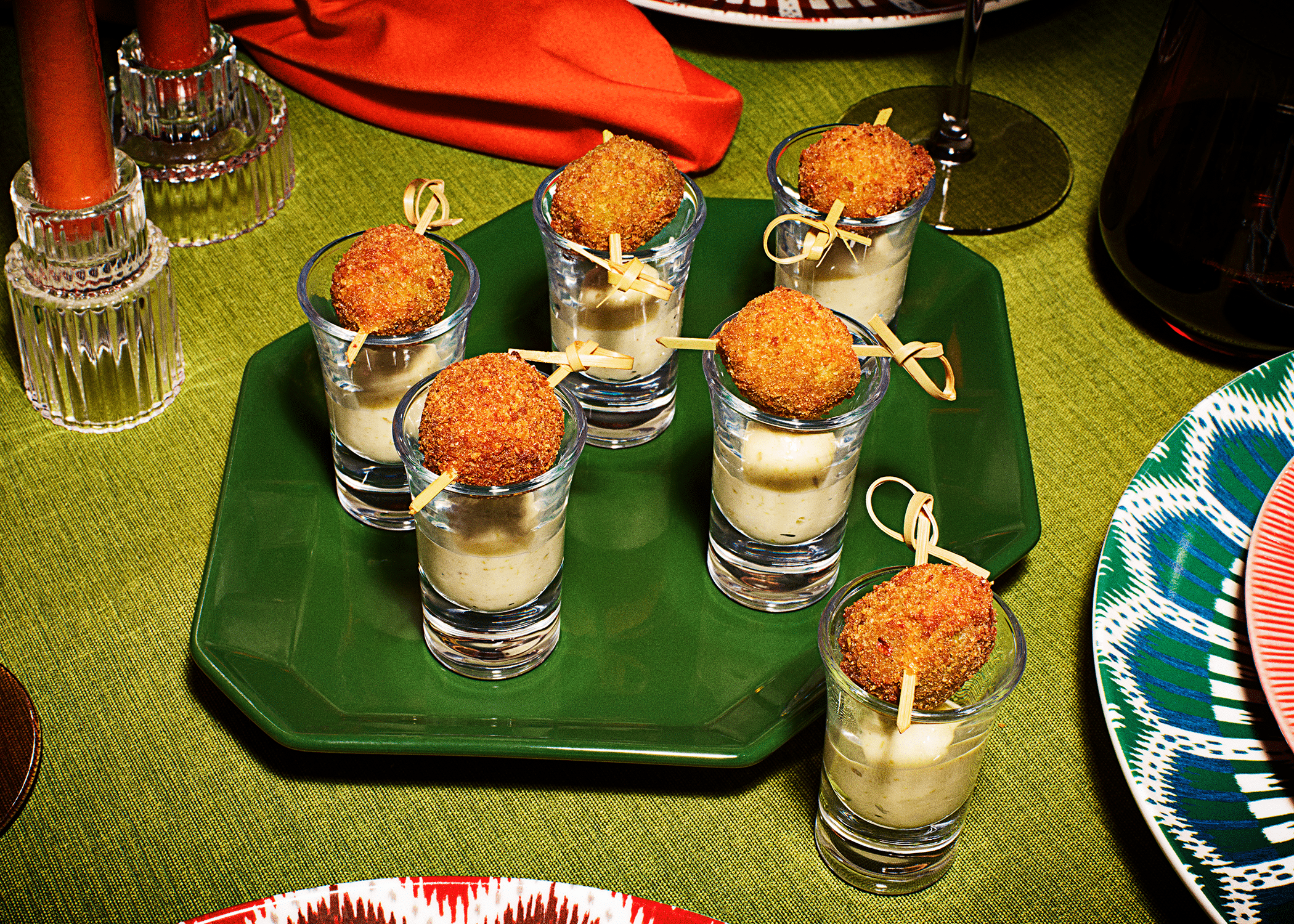 Featured image for “Spicy Stuffed Queen Olives”